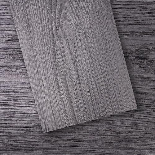 Yipscazo Peel and Stick Flooring 61 Sq.Ft Coverage 36-Pack Grey Ash Ugrade Core Wood Look Vinyl Plank Durable and Easy-to-Clean Vinly Flooring Perfect for DIY Projects