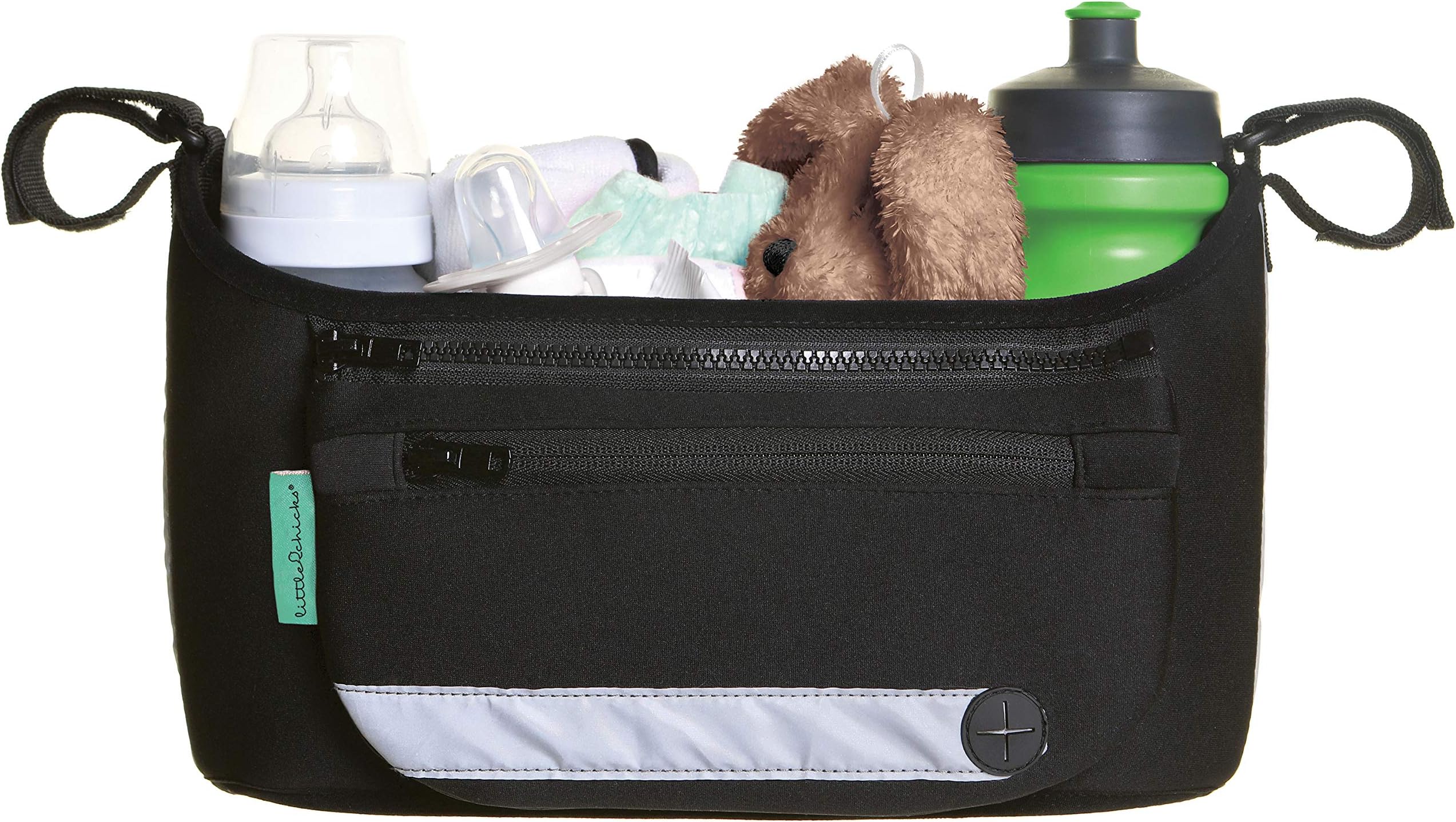Amazon.com : Diono Buggy Buddy Universal Stroller Organizer with Cup Holders, Secure Attachment ...