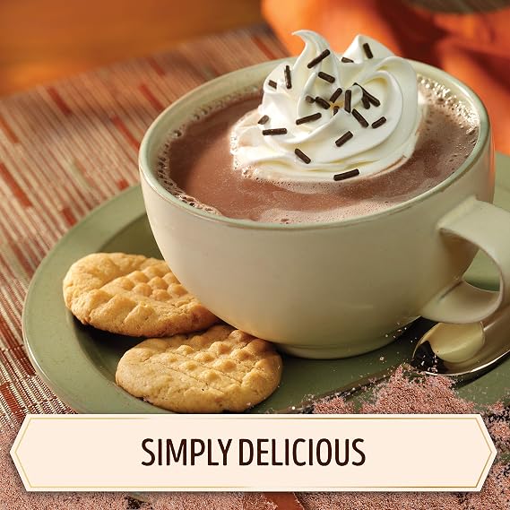Swiss Miss Simply Cocoa Milk Chocolate Flavored Hot Cocoa Mix, 0.85 oz., 8-Count Envelopes