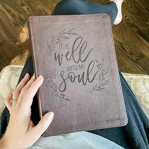 Miniatura 2 de ESV Journaling Bible | Personalized with Name | Custom Design Hand Lettered and Laser Engraved | Gift for Wedding, Birthday, Baptism, Graduation...
