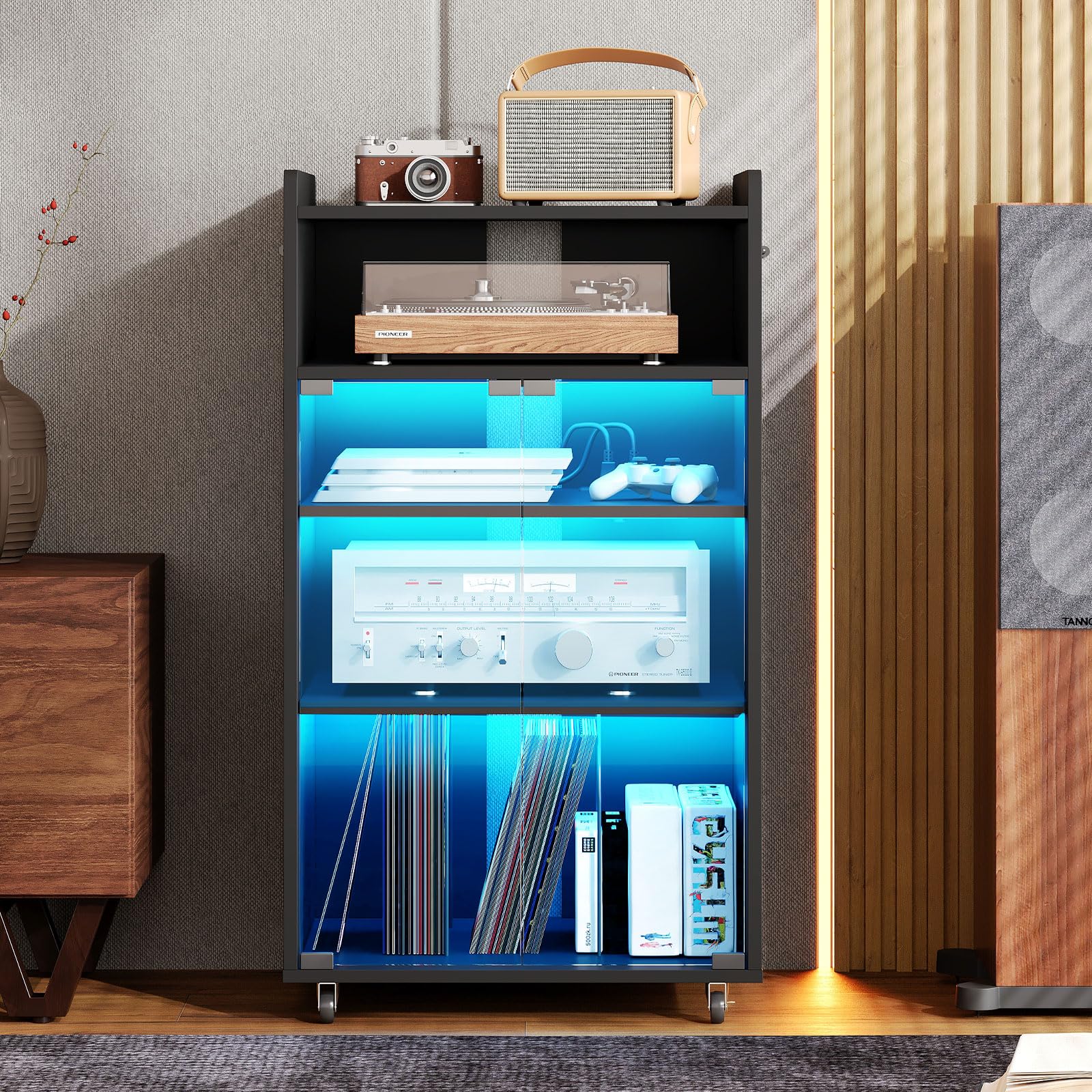 HOOBRO Media Cabinet