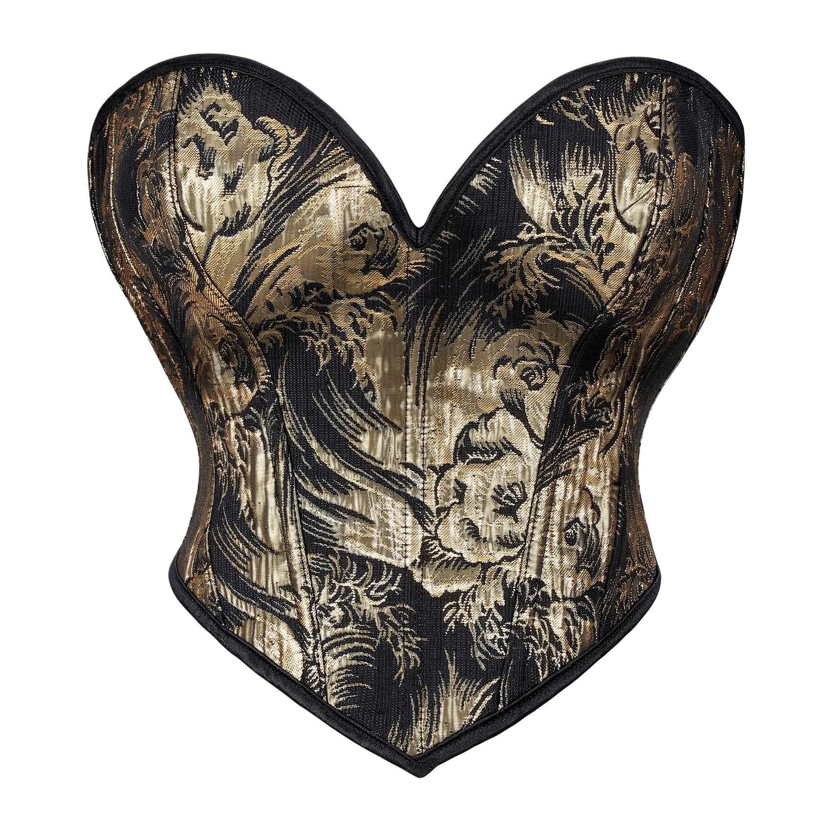 LEACOOLKEY Corsetto da donna a tutto il seno, corsetto classico