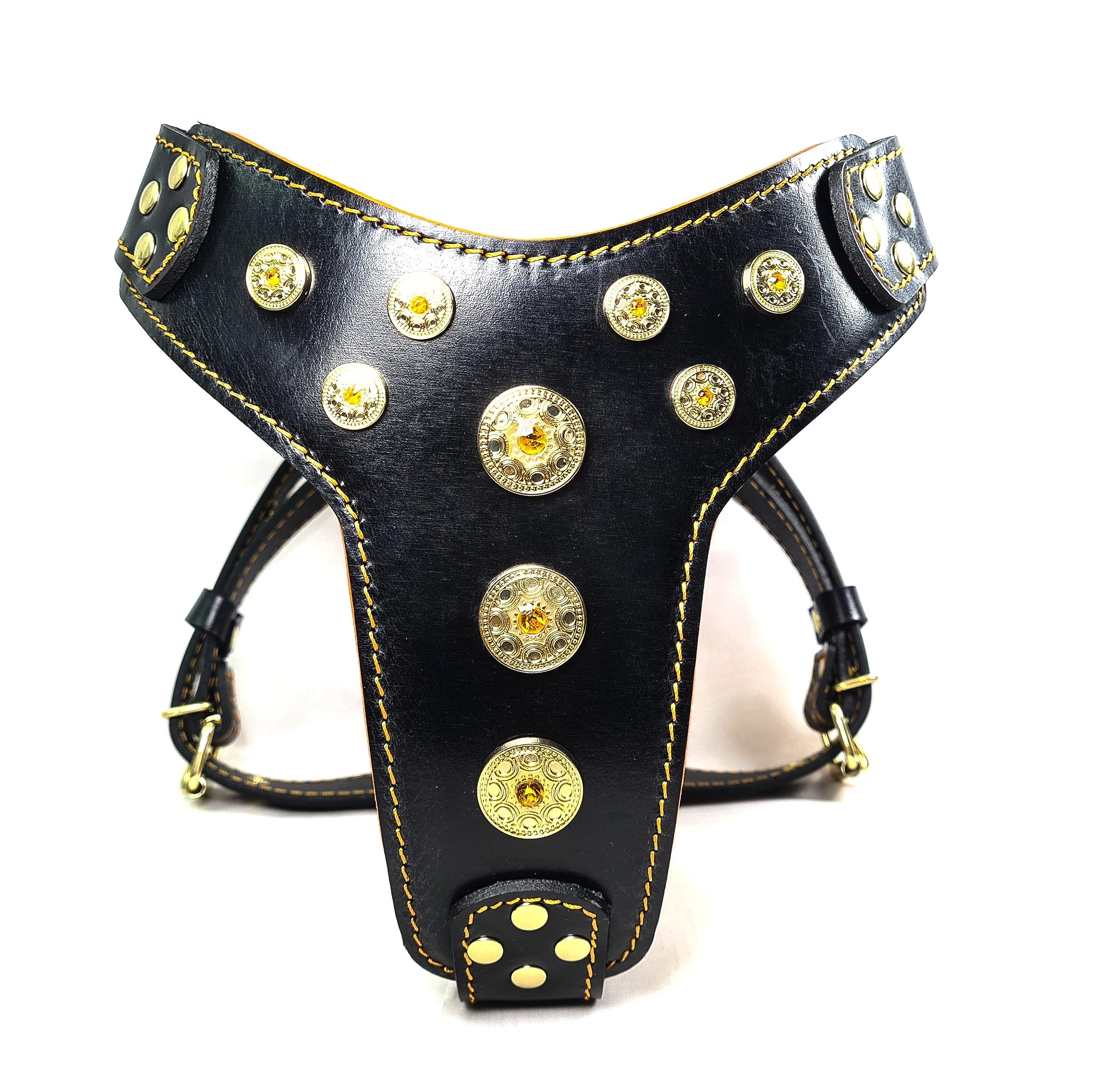 Harnais Bestia Bijou confort et cuir renforcé pour grand chien