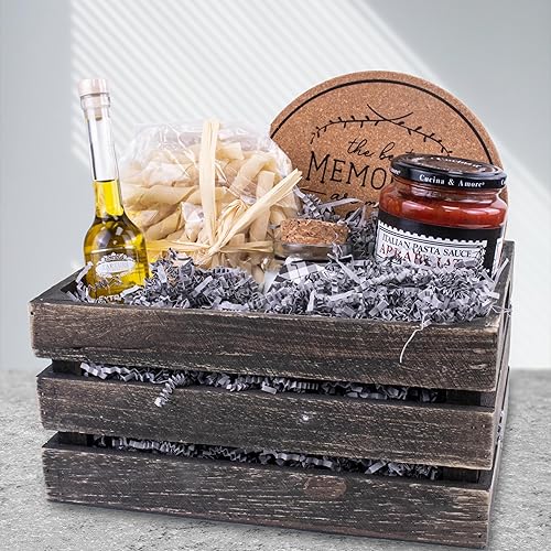 Miniatura 169 de MagicWater Supply - 1 libra - Naranja - Relleno de papel de corte arrugado ideal para envolver regalos, relleno de cestas, cumpleaños, bodas