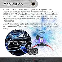 Vista 6 de Conext Link Fusible ATM2-25 ATM Paquete de 25 (2 amperios) (14222)