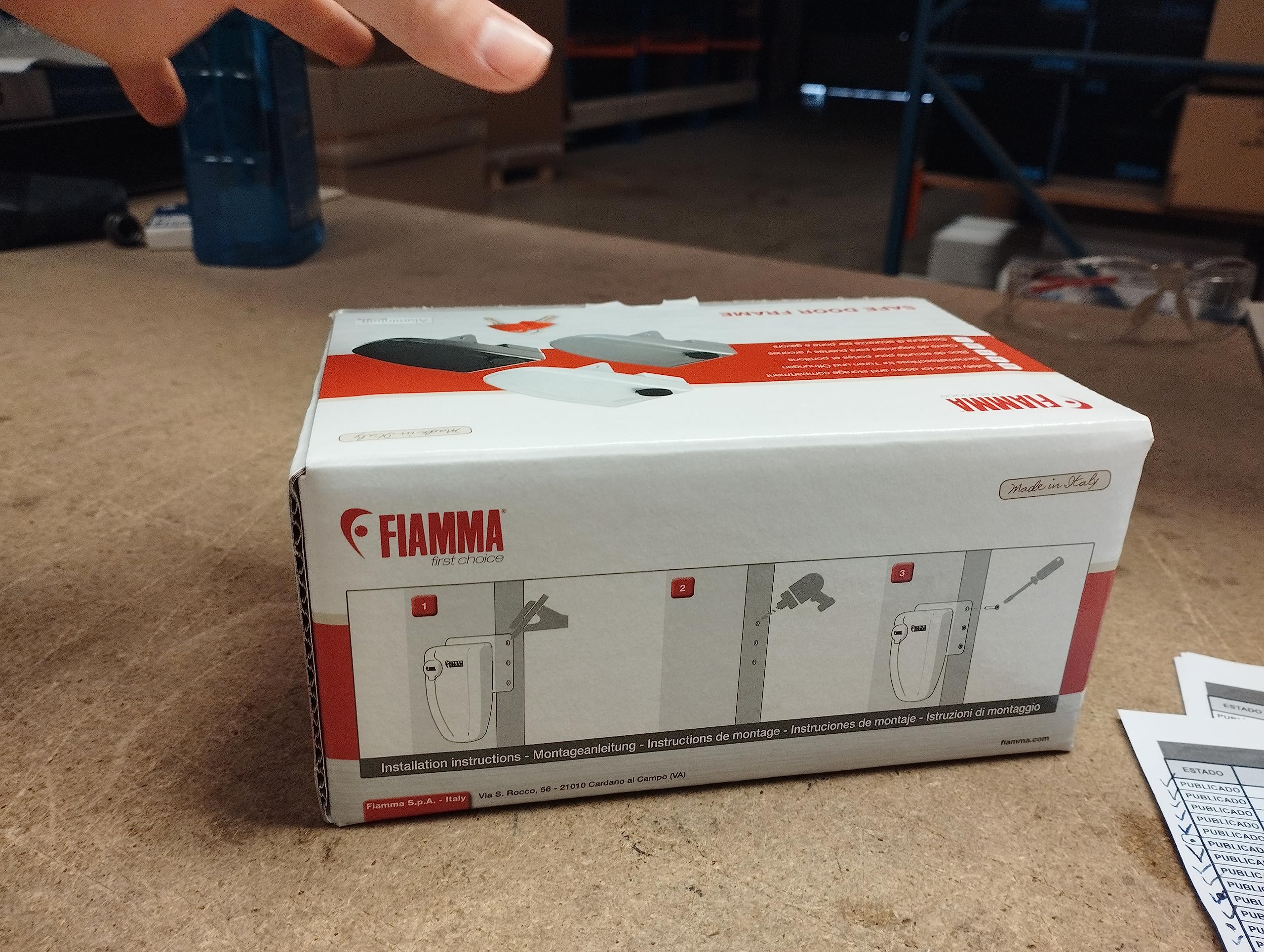 Fiamma Safe Door Frame Bloque de seguridad para caravanas