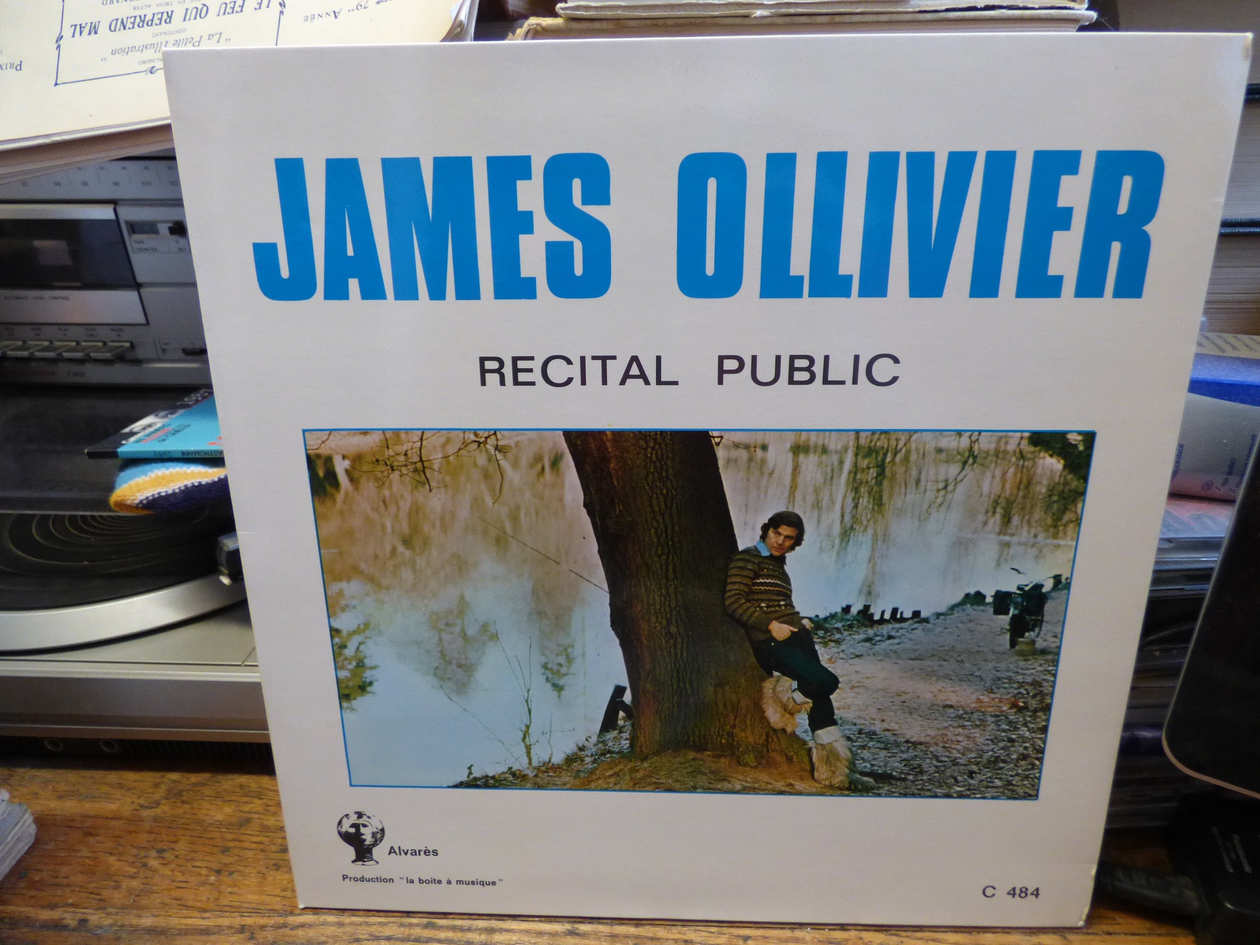 James Ollivier : au crépuscule - récital public - disque alvarès C.484