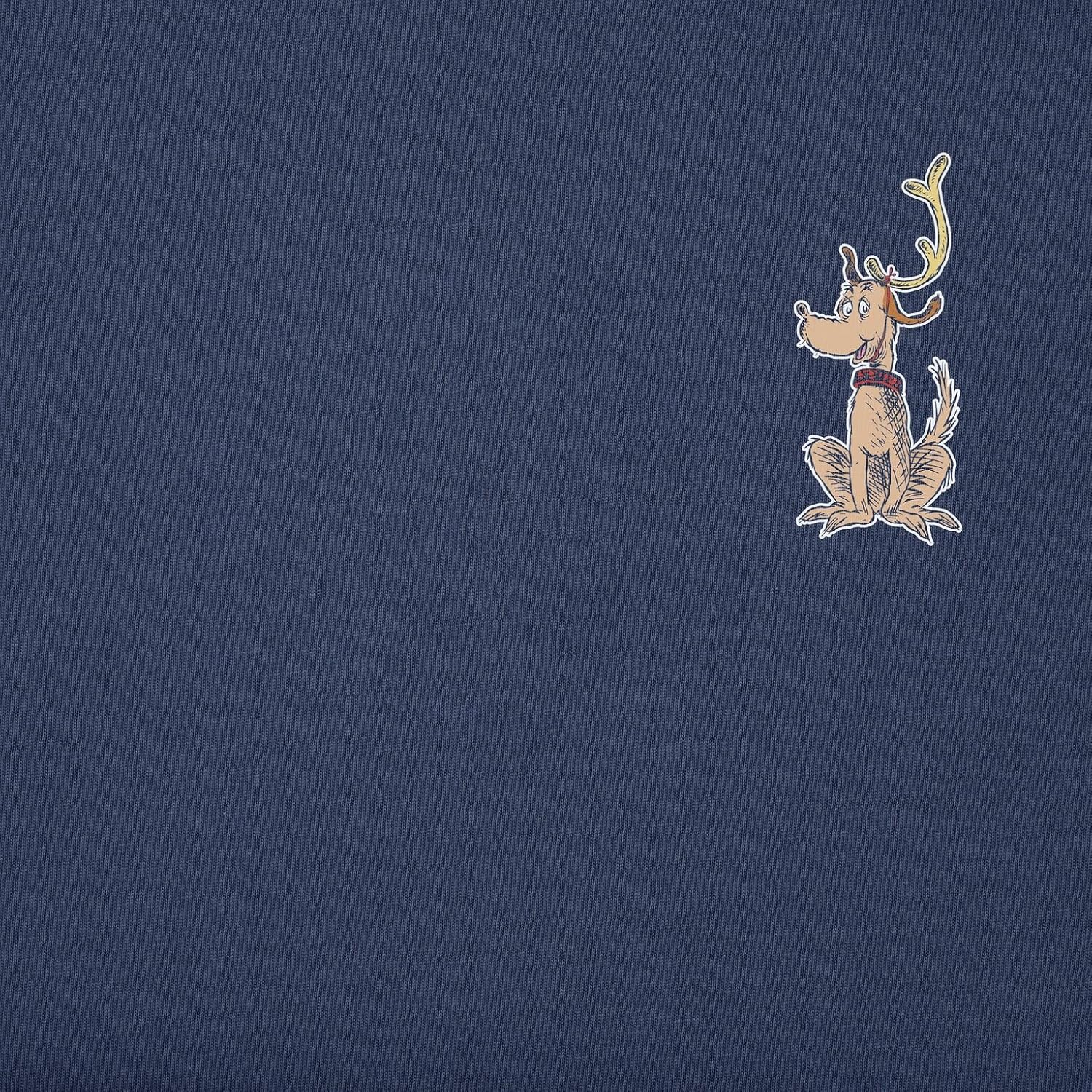 Life is Good. Men's I'm a Dog Person Grinch Short Sleeve Crusher Tee, Darkest Blue