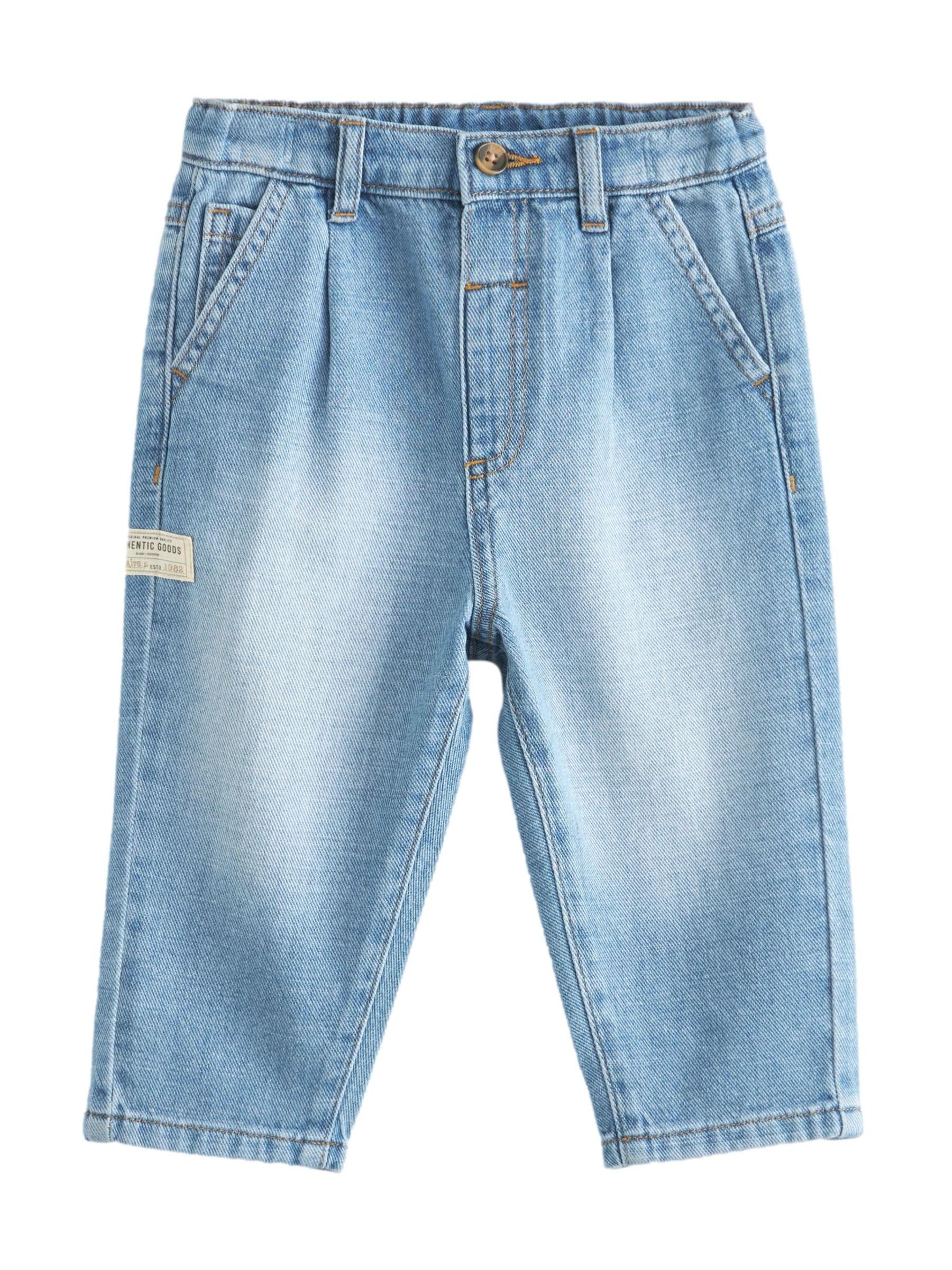 NEXT Niños Vaqueros con Pinzas Delanteras 100% algodón