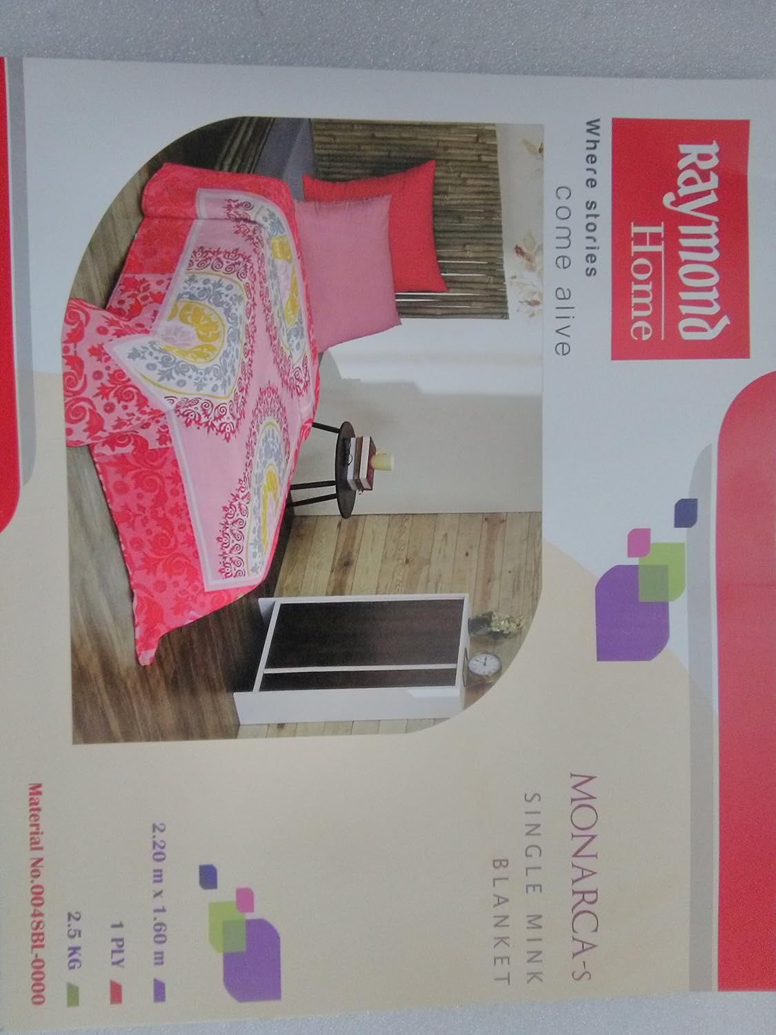 Buy Rajasthan Handloom RAYMOND HOME MONARCAS Single Mink Blanket