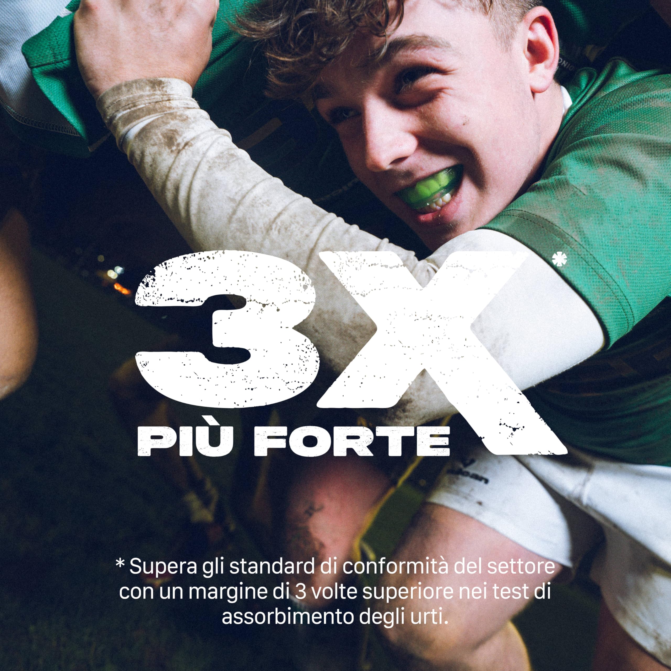 SafeJawz Sport Protège-dents Éléments TERRE, Protection intégrale pour Tous Les Sports, notamment Le Rugby, MMA, Hockey, Judo, Karate, Les Arts Martiaux et la Boxe (VERT) - 3