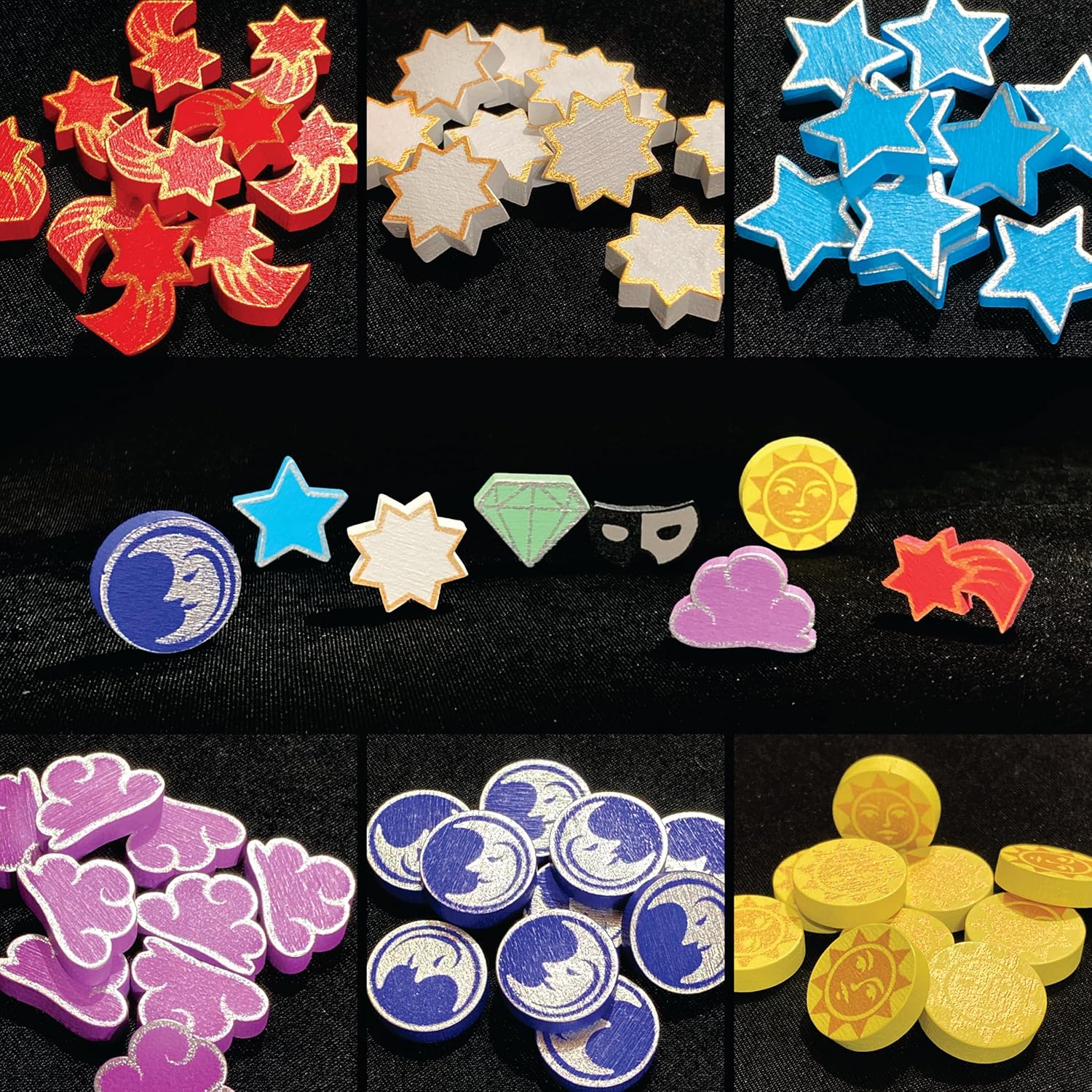 Sage Stones Dice Game + Sky Token Upgrade Set | Leather Roll Up Scroll | Leather Lavender