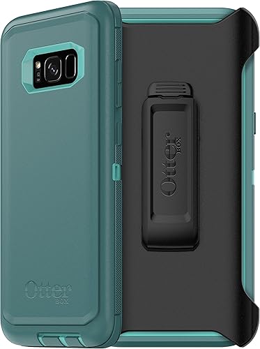 Miniatura 2 de OtterBox Funda para Samsung Galaxy S8+ Aqua Mint Mountain Range Green | Serie Defender, sin pantalla, embalaje sin frustración, Aqua Mint Way