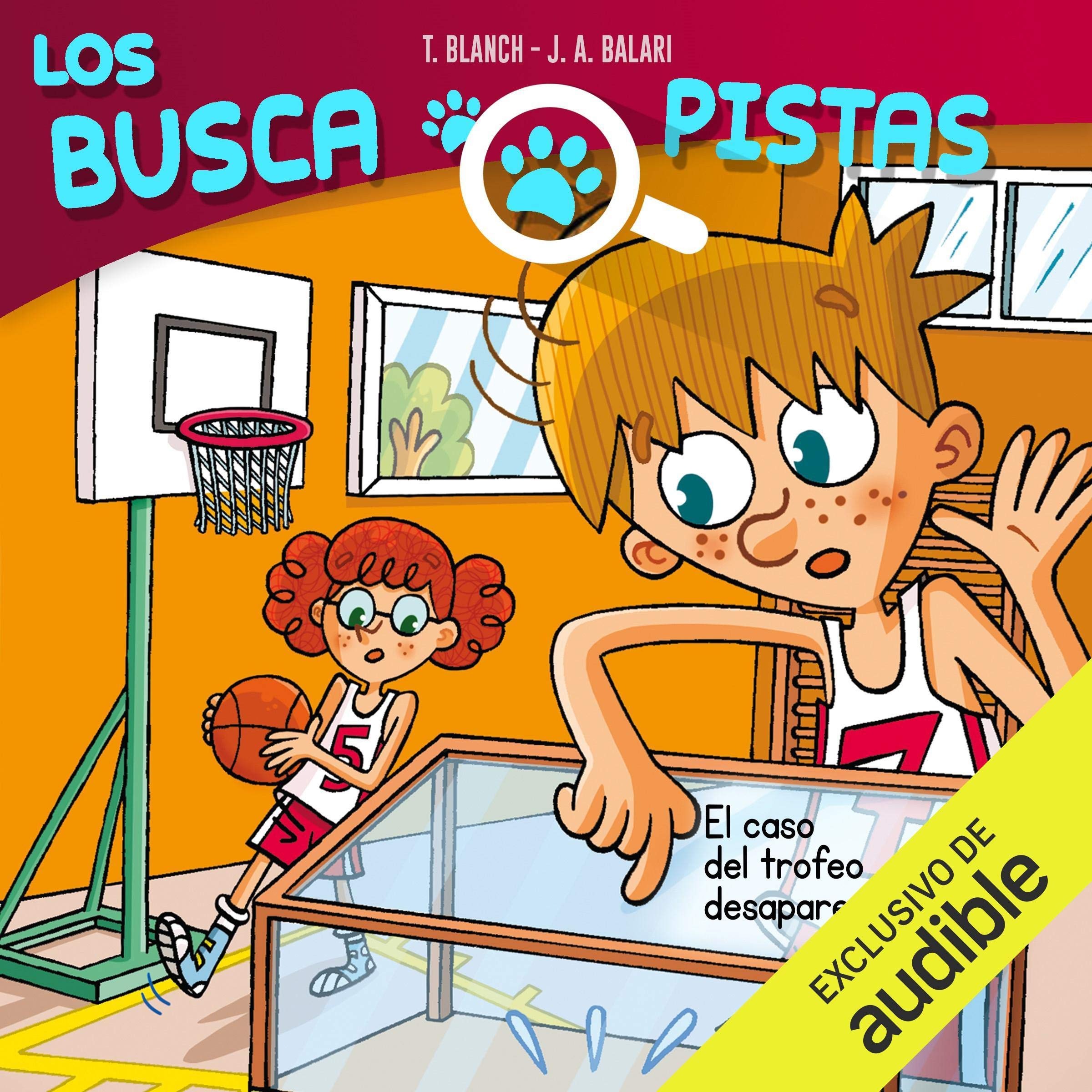 Cover art for Buscapistas: El Caso Del Trofeo desaparecido (Narración en Castellano)