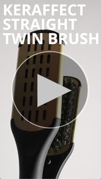 KERAFECT ケラフェクト ストレートヘアアイロン　美品 Amazon | TRIGOODS KERAFFECT STRAIGHT TWIN BRUSH ケラフェクト