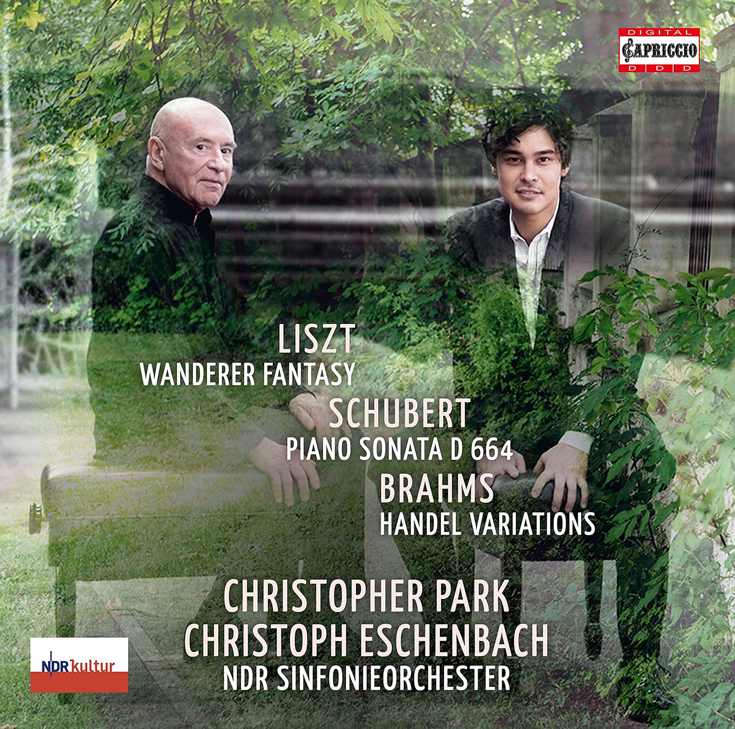 Liszt: Wanderer Fantasy, S. 366 for piano and orchestra, Schubert: Piano Sonata No. 13 in A major, Op. posth. 120, D. 66