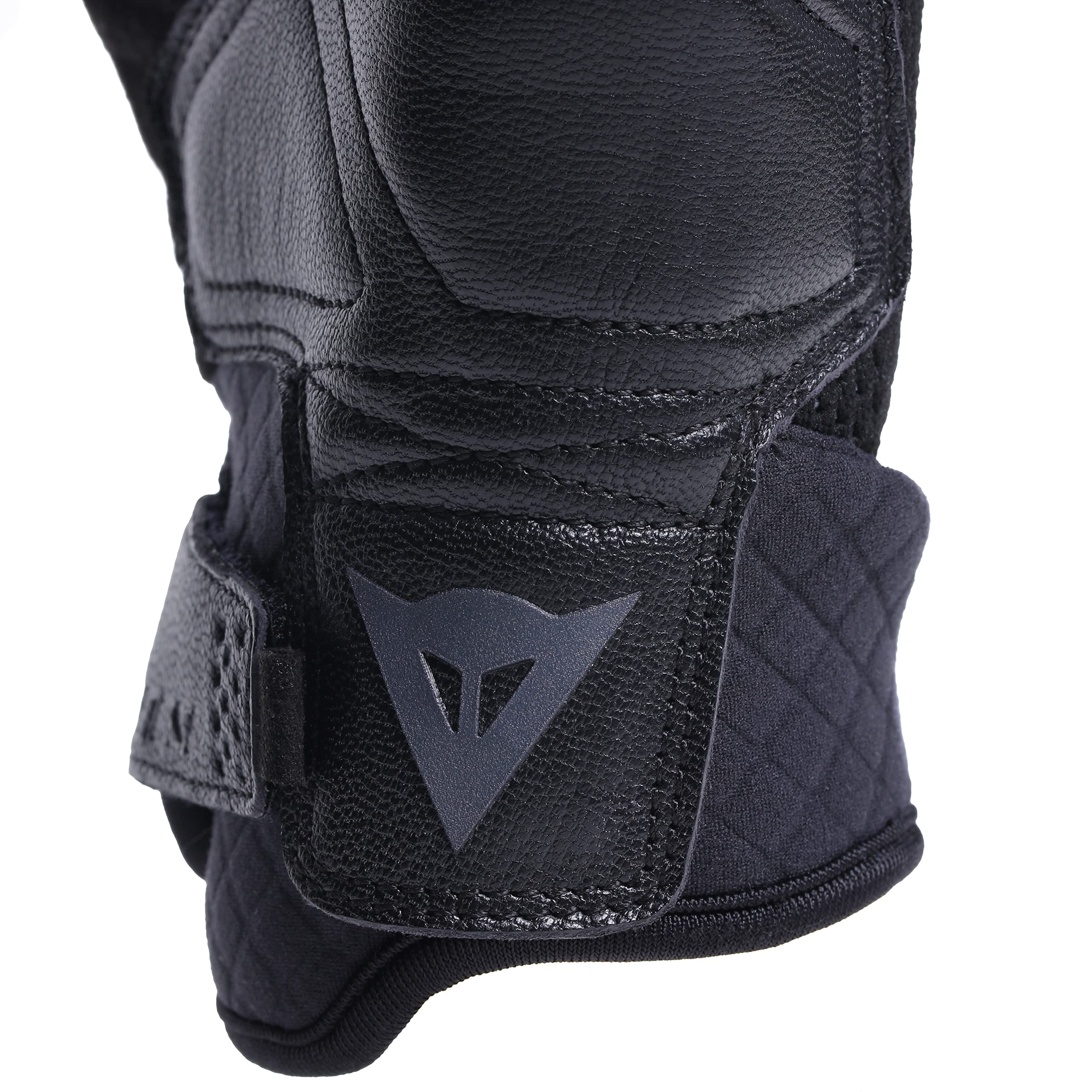 Dainese - Unruly Ergo-Tek Gloves, Guantes de Moto para Hombre, Tejido sin Costuras, Refuerzos de Cuero, Protección de Nudillos, Pantalla Táctil, Negro/Antracita, XL