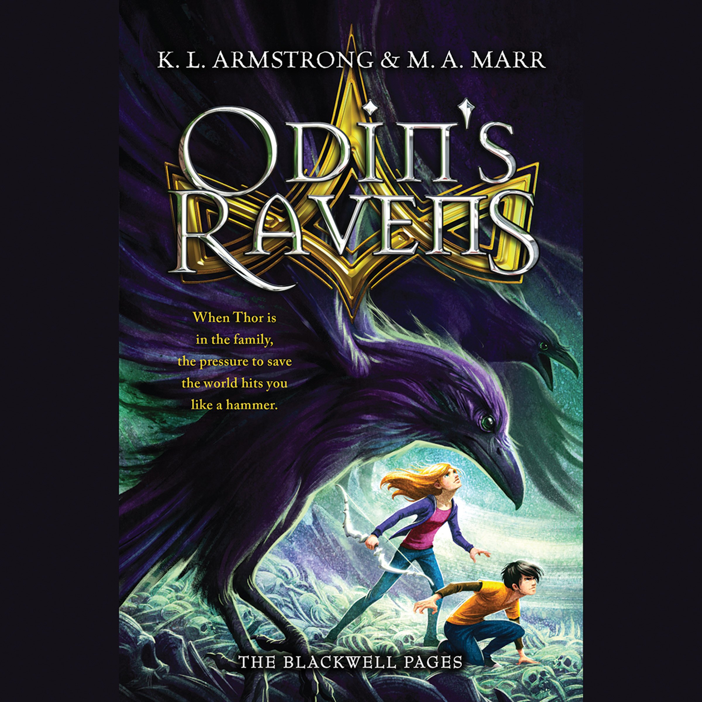 Cover art for Odin's Ravens