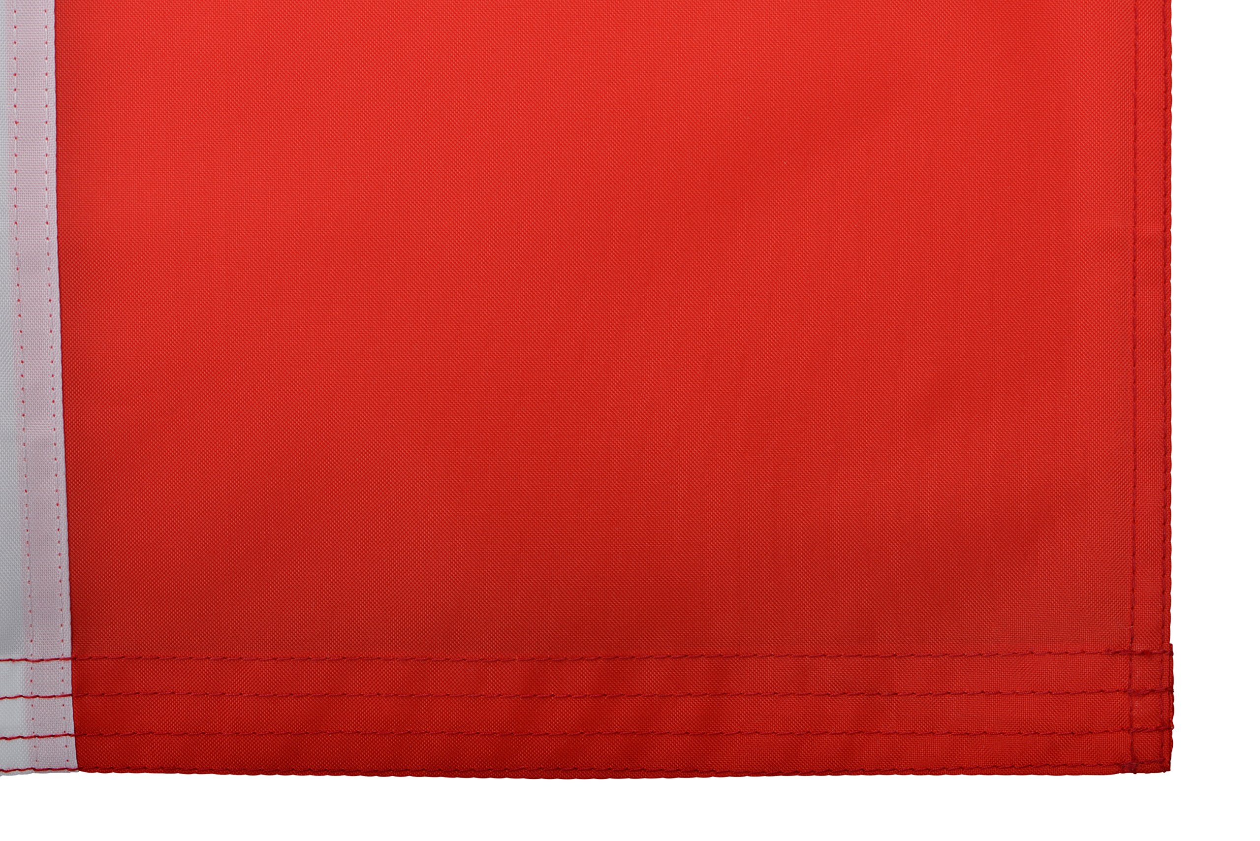 Flaga Libanu 9,5 cm x 1,5 m 210D Nylon Premium Haftowana flaga Libańska