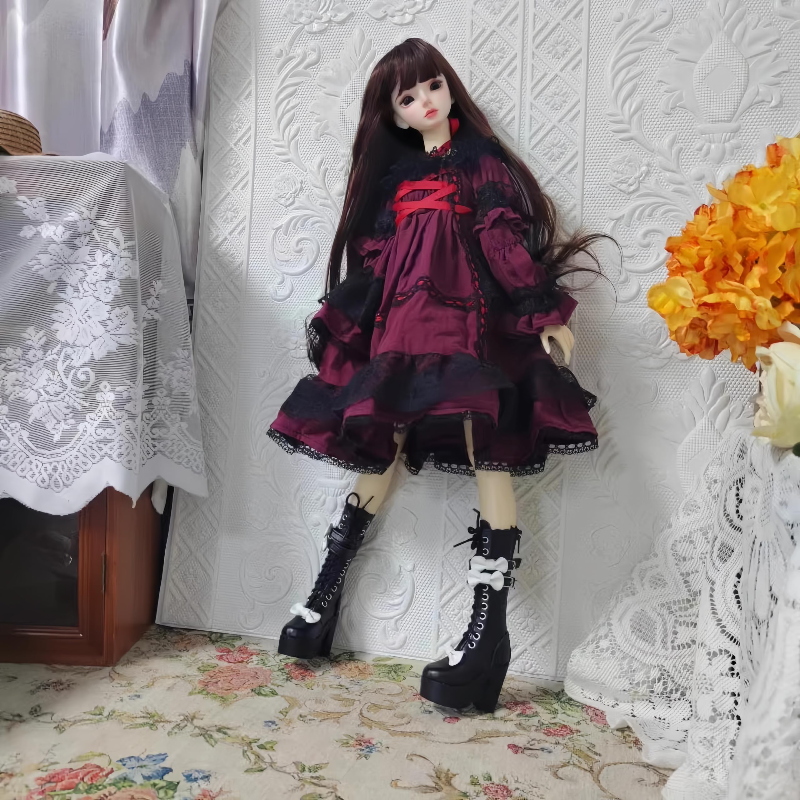 Vestiti Fatti A Mano Per Bambole BJD, Adatti Per Formati 1/4 E 1/6. Set Di Abbigliamento Alla Moda, Solo Vestiti (scarpe E Accessori Non Inclusi). Perfetti Per Personalizzare La Tua Bambola.