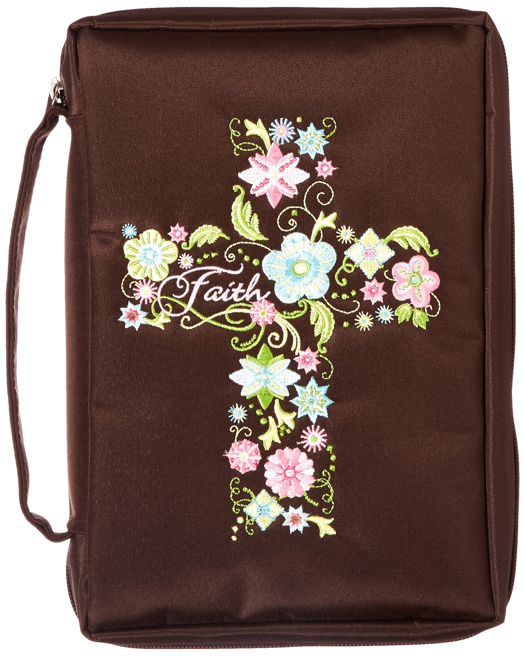 Gregg Gift Faith Cross Chocolate Bible Cover