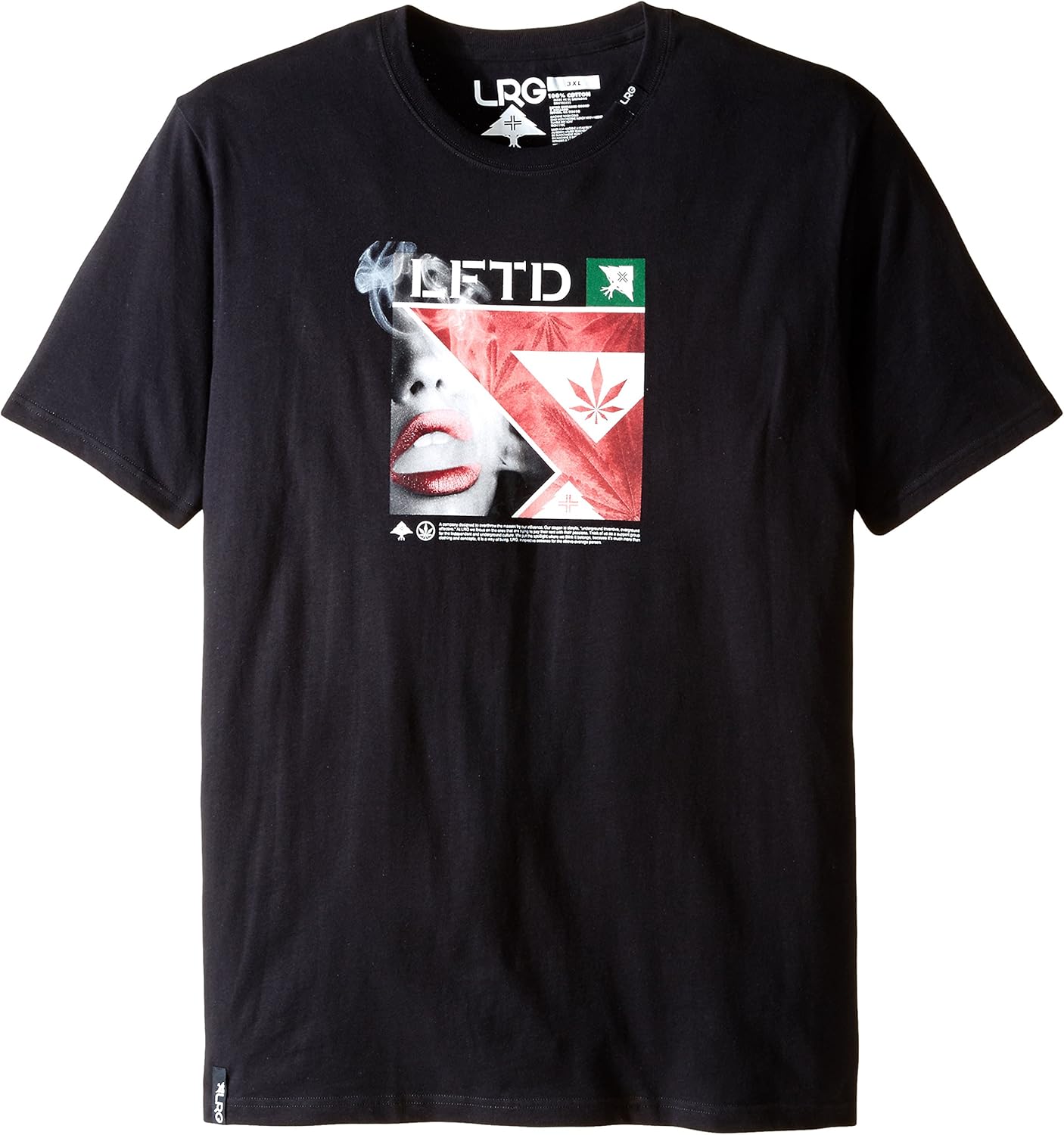 LRG Men's Big-Tall Inhale Exhale T-Shirt