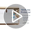 Full Size Mattress Protector Waterproof Mattress Topper Pad Cover Fitted Bed Sheets Full up -14'' Terry Super Soft & Breathable & Noiseless Mattress Protector Machine Washable