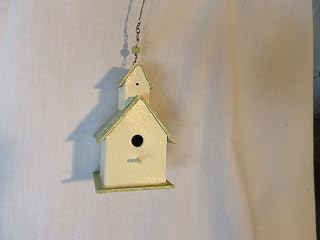 Seasons of Cannon Falls House Paper Mache Church Birdhouse