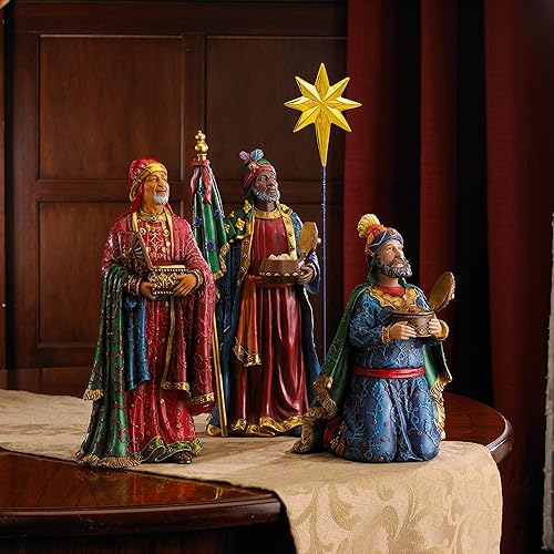 Miniatura 3 de Escena de la natividad completa con modelos de 7 pulgadas