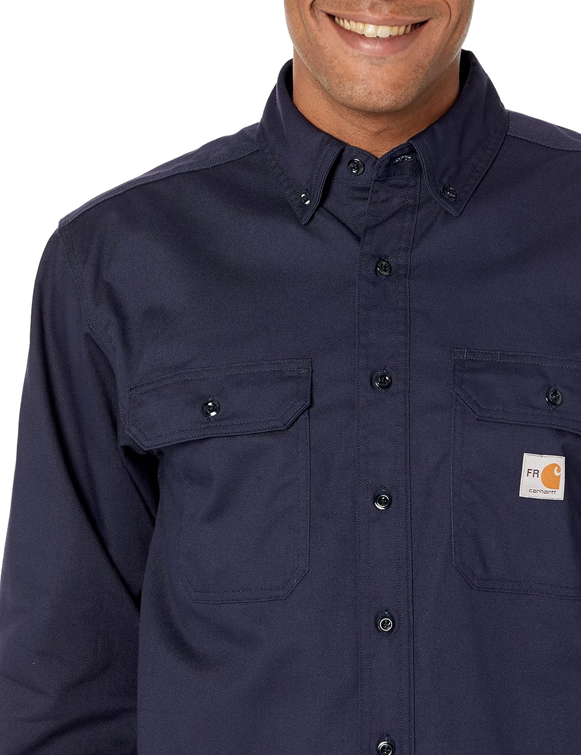Carhartt Men's Flame-Resistant Classic Twill Shirt - Image 3