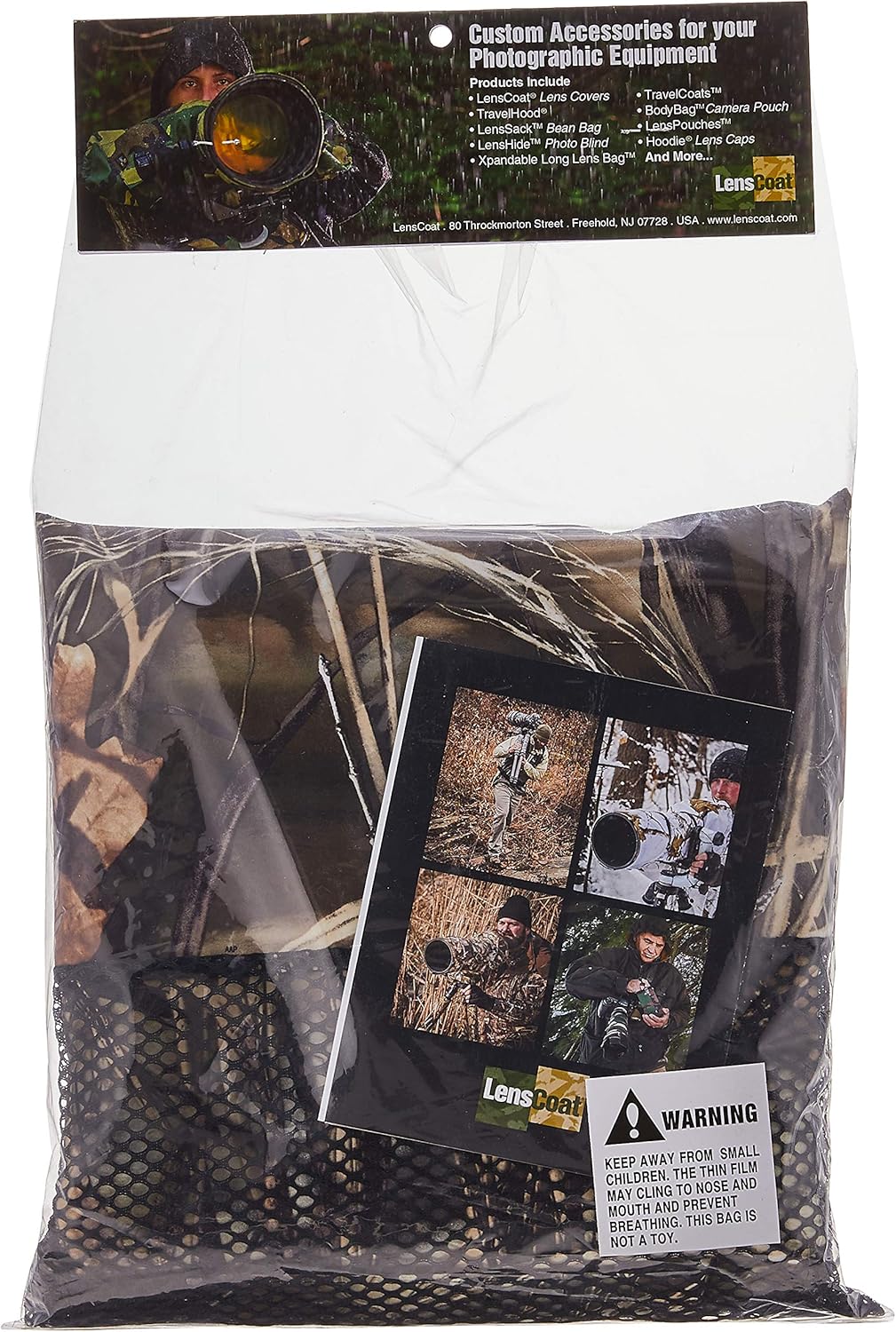 LensCoat RainCoat Pro (Realtree Max4 HD) camera lens rain sleeve cover camouflage protection LCRCPM4