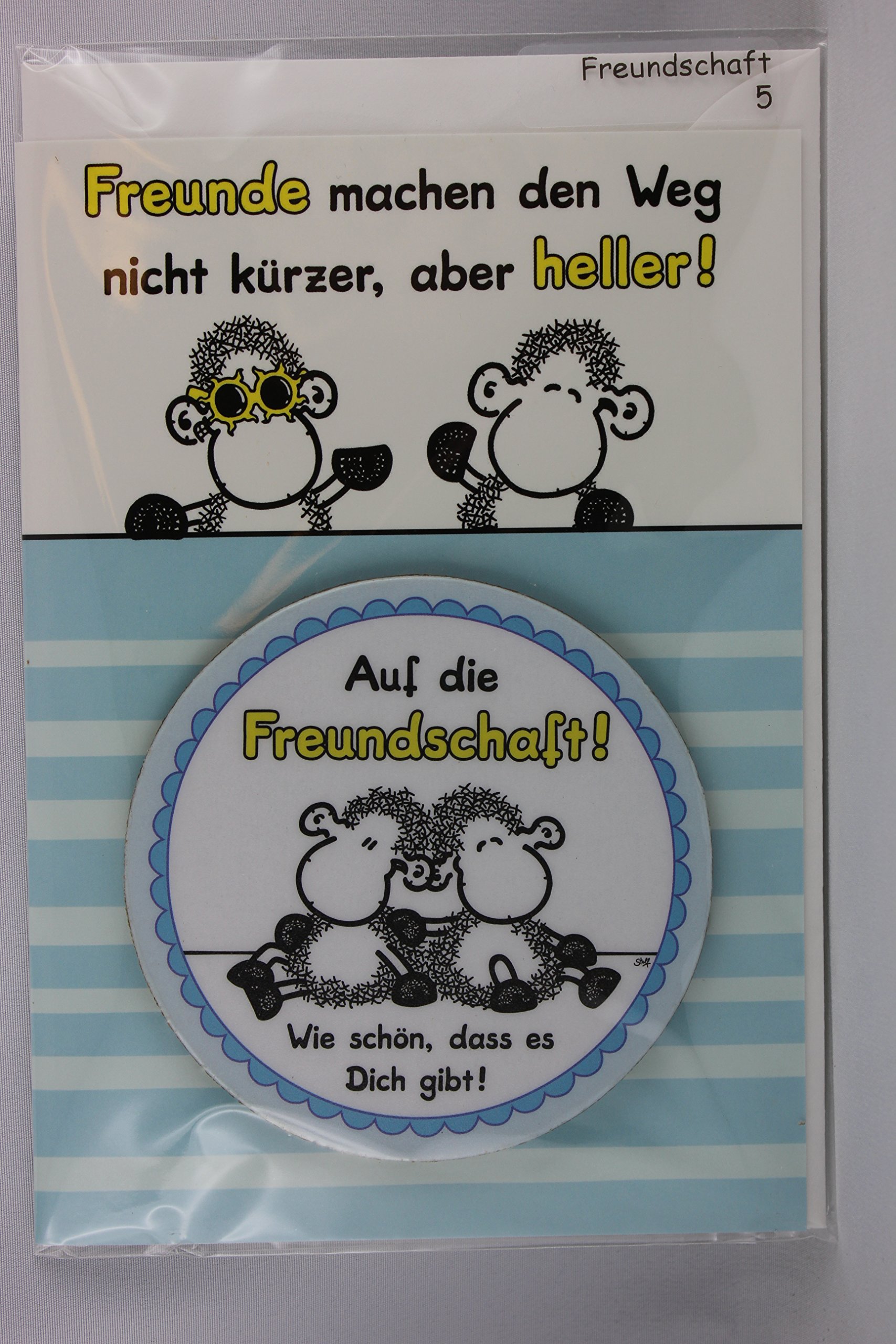 Sheepworld Klappkarte 'Ich Liebe Dich' – Ankreuzkarte Mit Umschlag, Witzig & Liebevoll