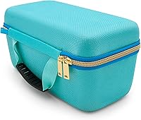 Vista 6 de CASEMATIX Funda de estudio compatible con micrófono Shure SM7B, Rode PodMic y otros micrófonos grandes para podcast con accesorios de grabación XLR