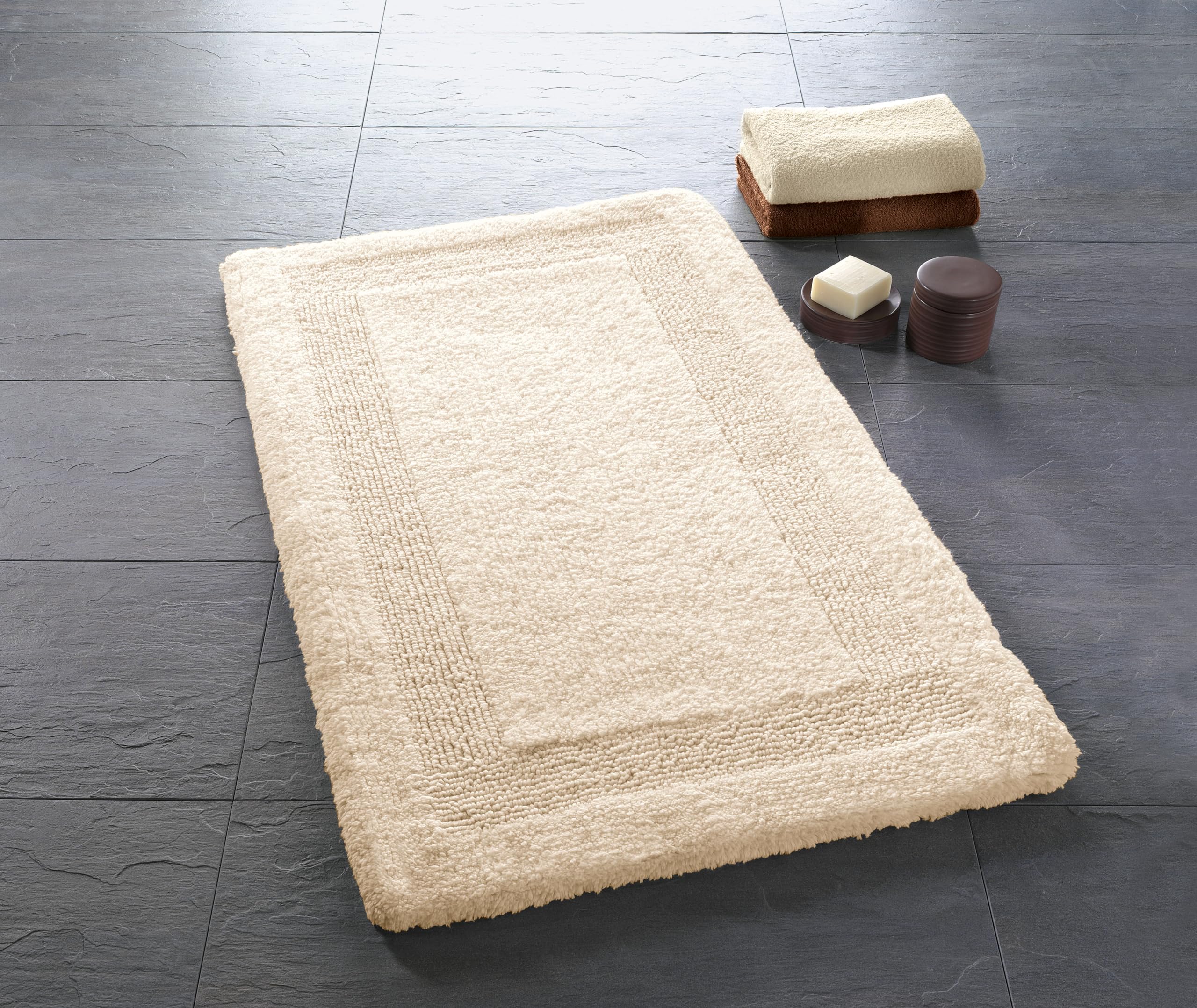 Kleine Wolke Badteppich Arizona, 80 x 140 cm, Beige(Natur)