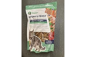 Dr. Marty Nature's Blend Raw Freeze Dried Beef, Salmon and Poultry Cat Food 12 oz