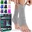 Modvel Foot & Ankle Brace Socks for Sprained Ankle Compression Sleeve - Plantar Fasciitis Relief Brace, Foot Support for pain Women & Men - Tendonitis & Arthritis Feet Sleeve, Stabilizing Ankles Wrap