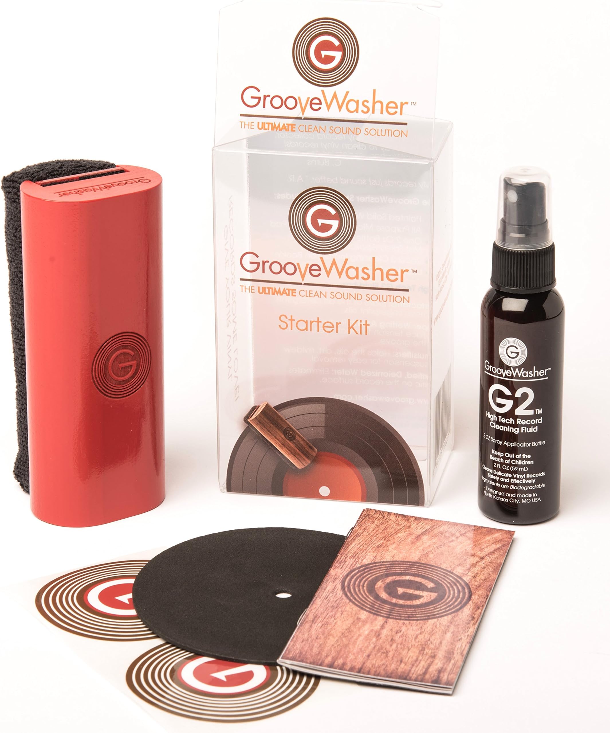 GrooveWasher Record Cleaner--Starter Kit