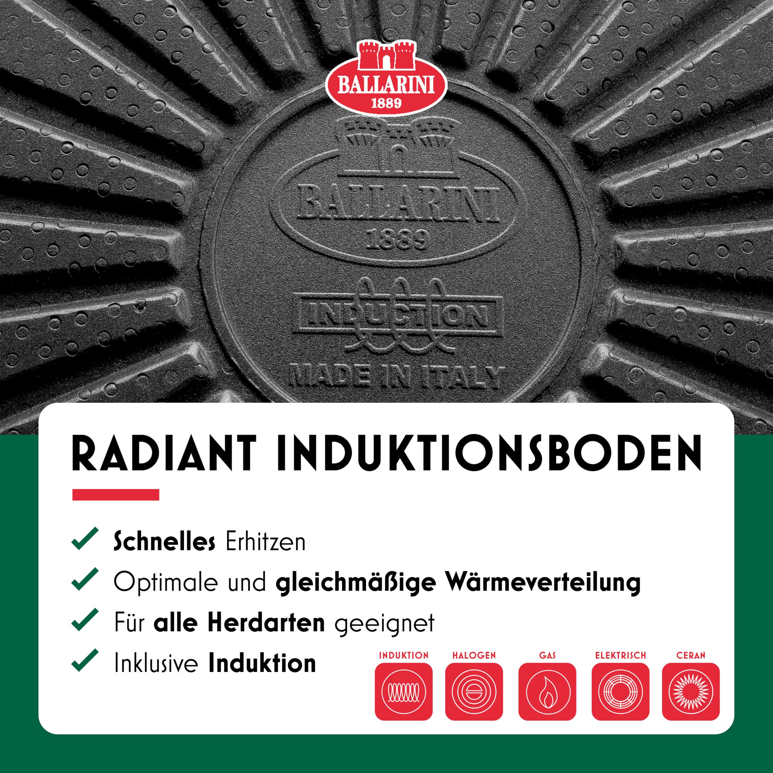 Ballarini Bologna Bratpfanne 28 cm – Bild 3