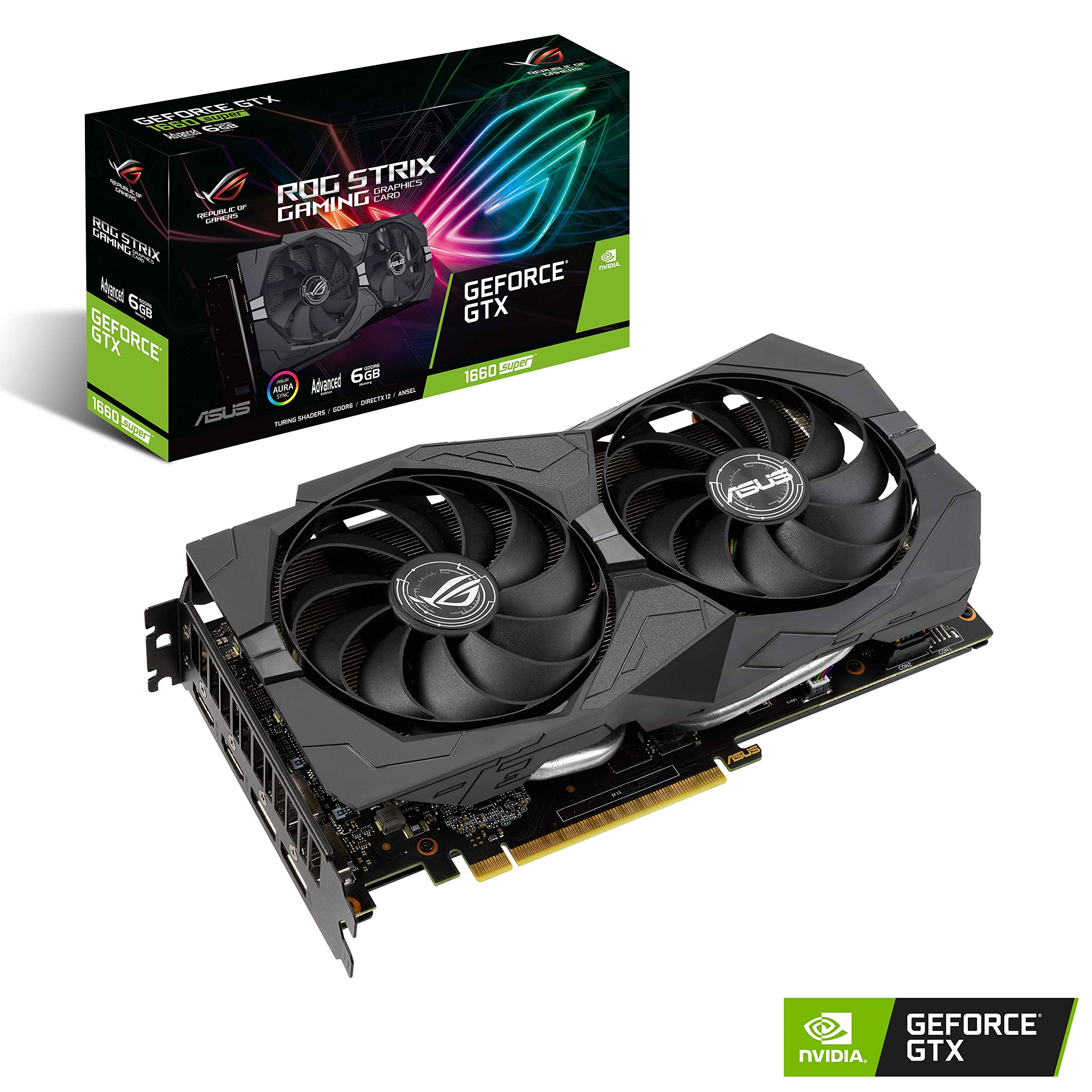 ASUS ROG Strix GeForce GTX 1660 Super Advanced Edition Carte