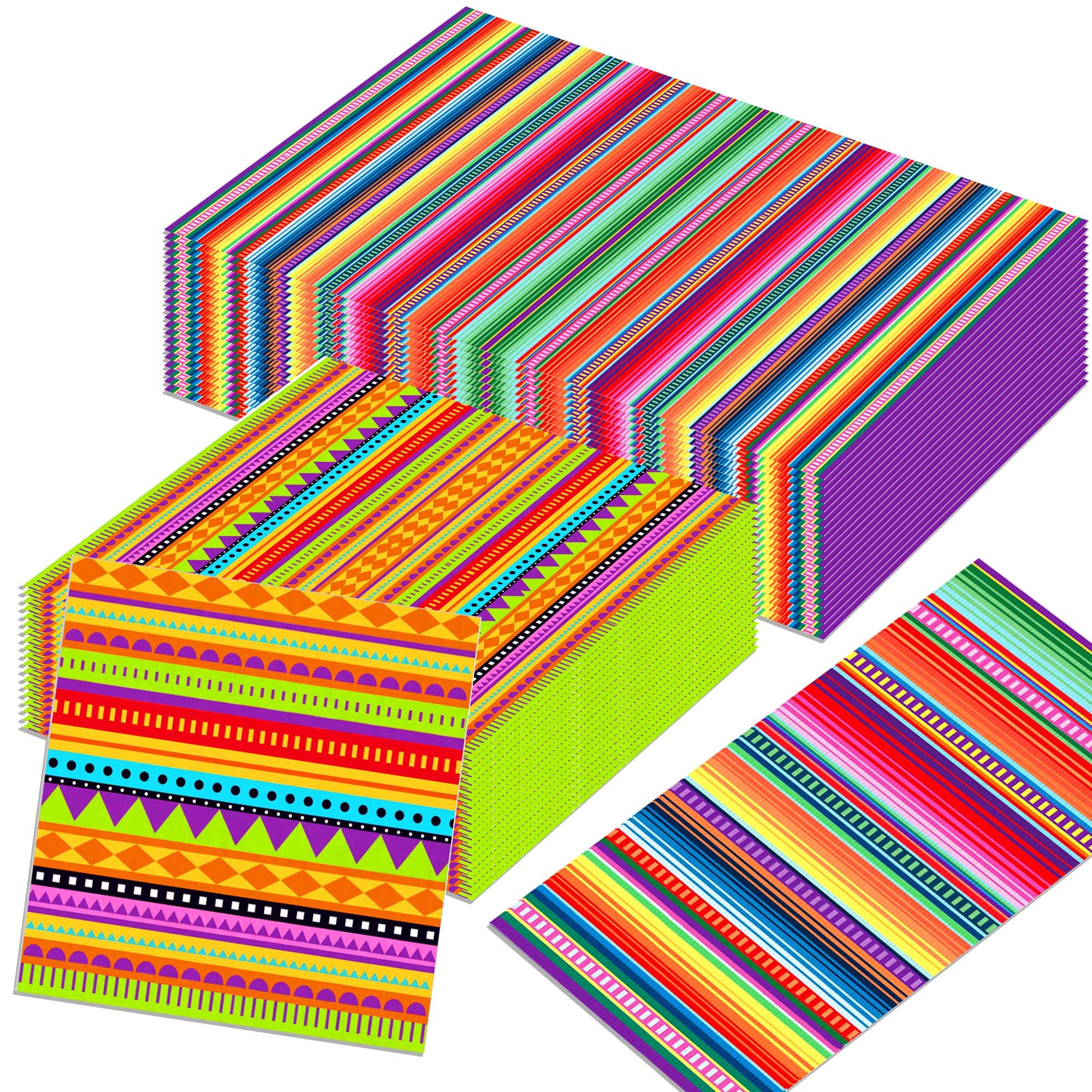 JeVenis 40PCS Mexican Fiesta Paper Napkins Disposable Cinco De Mayo Guest Napkins Decorative Dinner Napkins for Wedding Birthday Mexico Taco Party