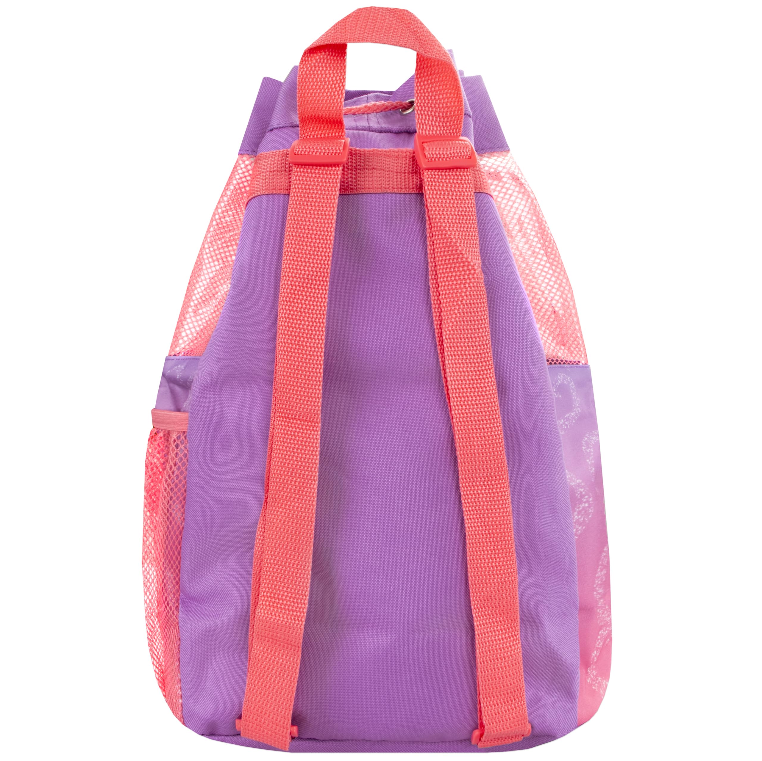 Disney Elsa Tasche die Eiskönigin, Strandtaugliche Strandtaschen für Mädchen, Schwimmtasche Mädchen in Lila