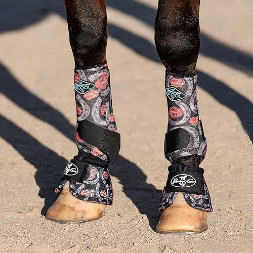 Miniatura 2 de Professional's Choice 2XCOOL - Botas deportivas para caballos de medicina, diseño protector y transpirable para máxima comodidad y durabilidad en