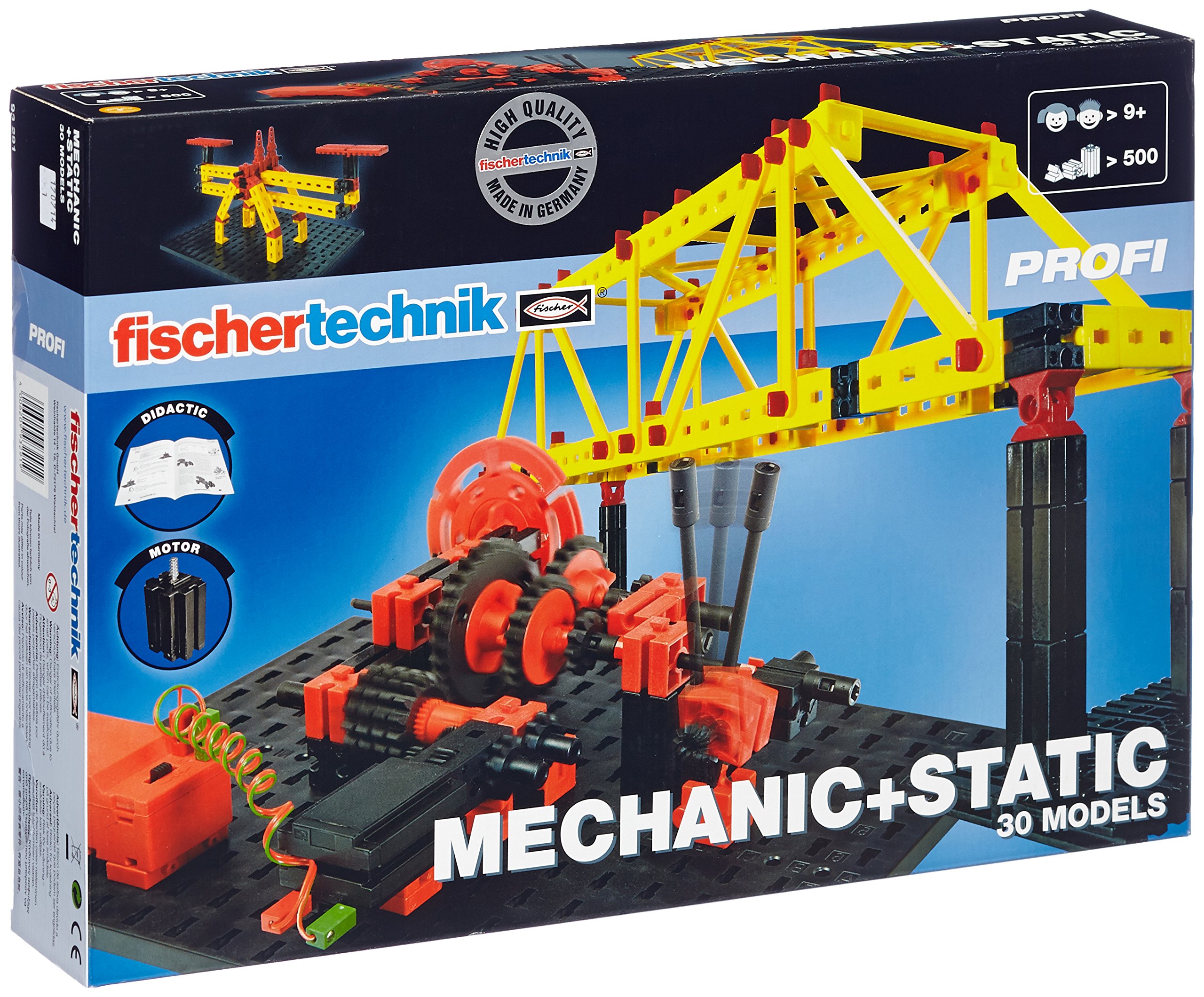 Mechanic + Static - 500pcs, Ages 8-14, Building Set