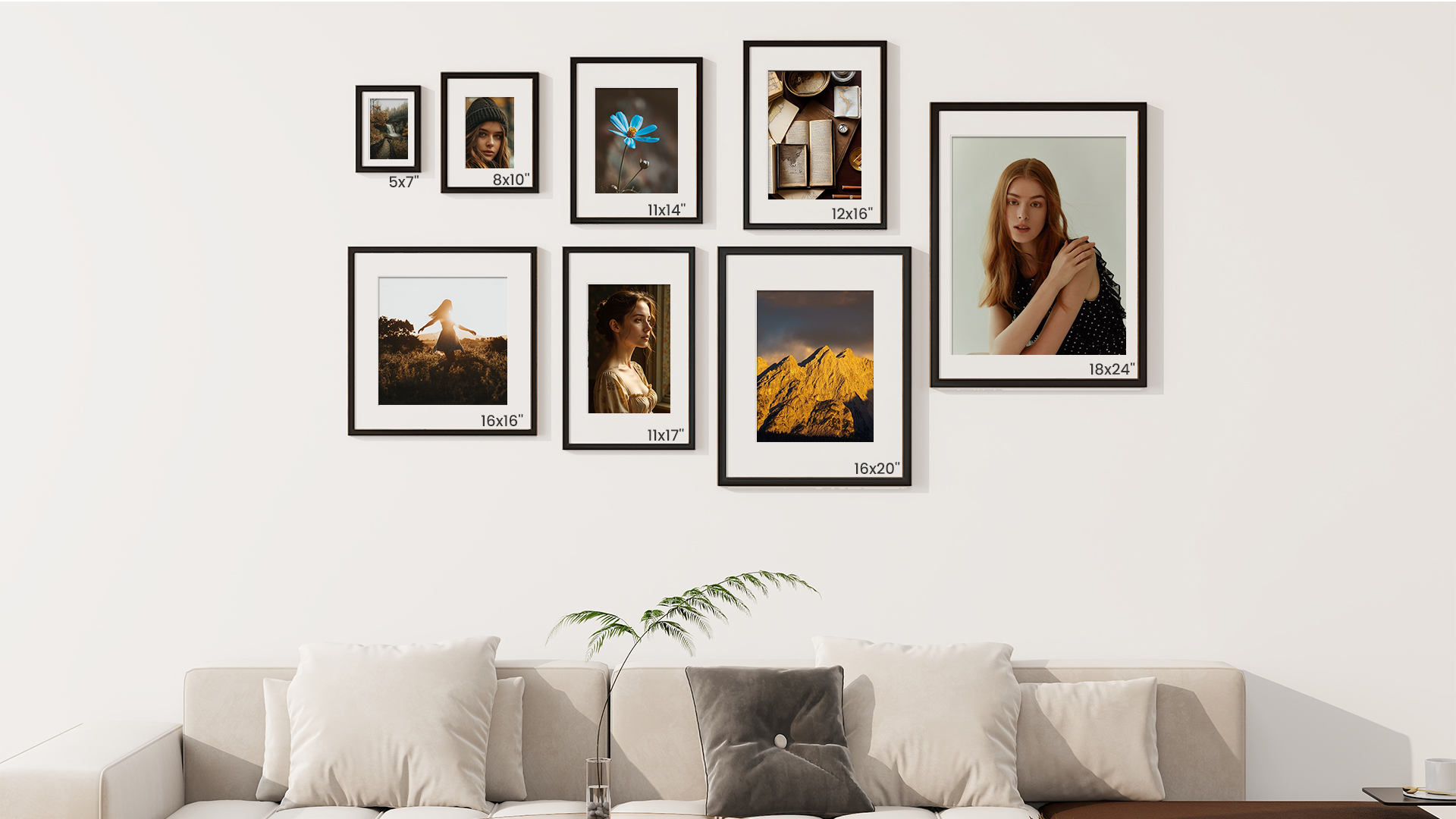 Amazon.com - Fun Memories 16x20 Picture Frame Set of 6, Display