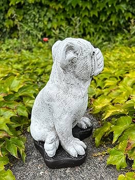 Amazon.co.jp: ロットワイラー 石像 コンクリート製 犬 屋外 ガーデン