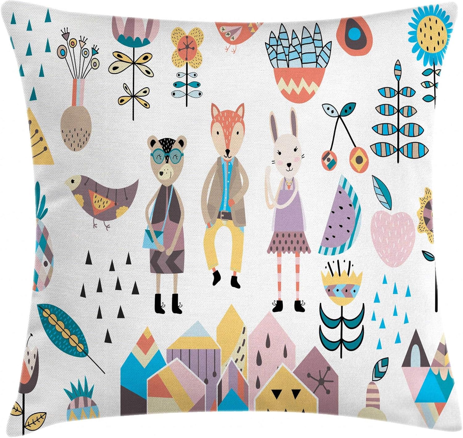 scandinavian design throw pillows