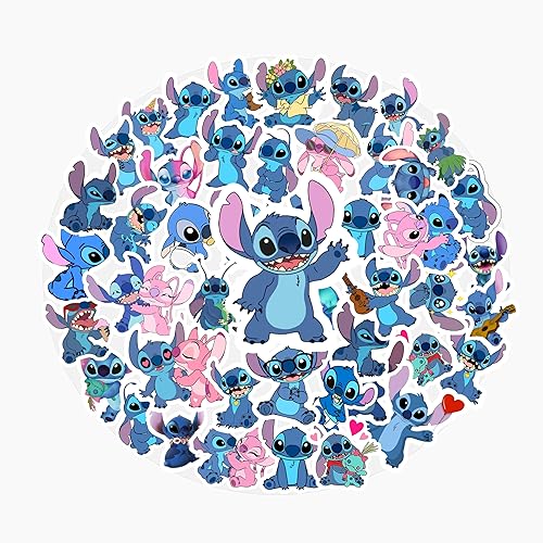 Miniatura 1 de 88 calcomanías de puntada para botellas de agua, suministros de fiesta de cumpleaños para niños, decoraciones de fiesta de puntada, recuerdos de