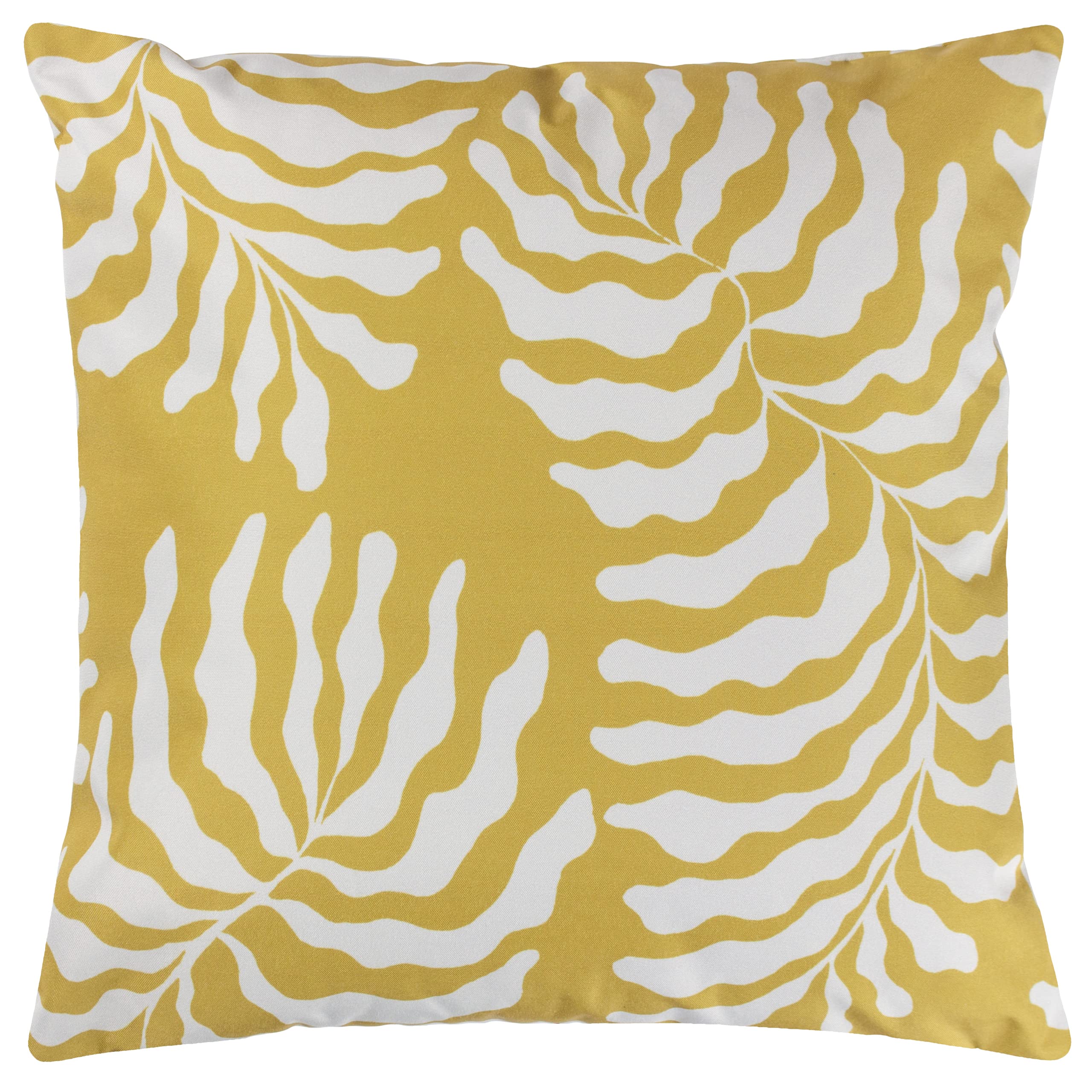 furn. Tocorico Outdoor Polyester Filled Cushion, Mustard, 43 x 43cm