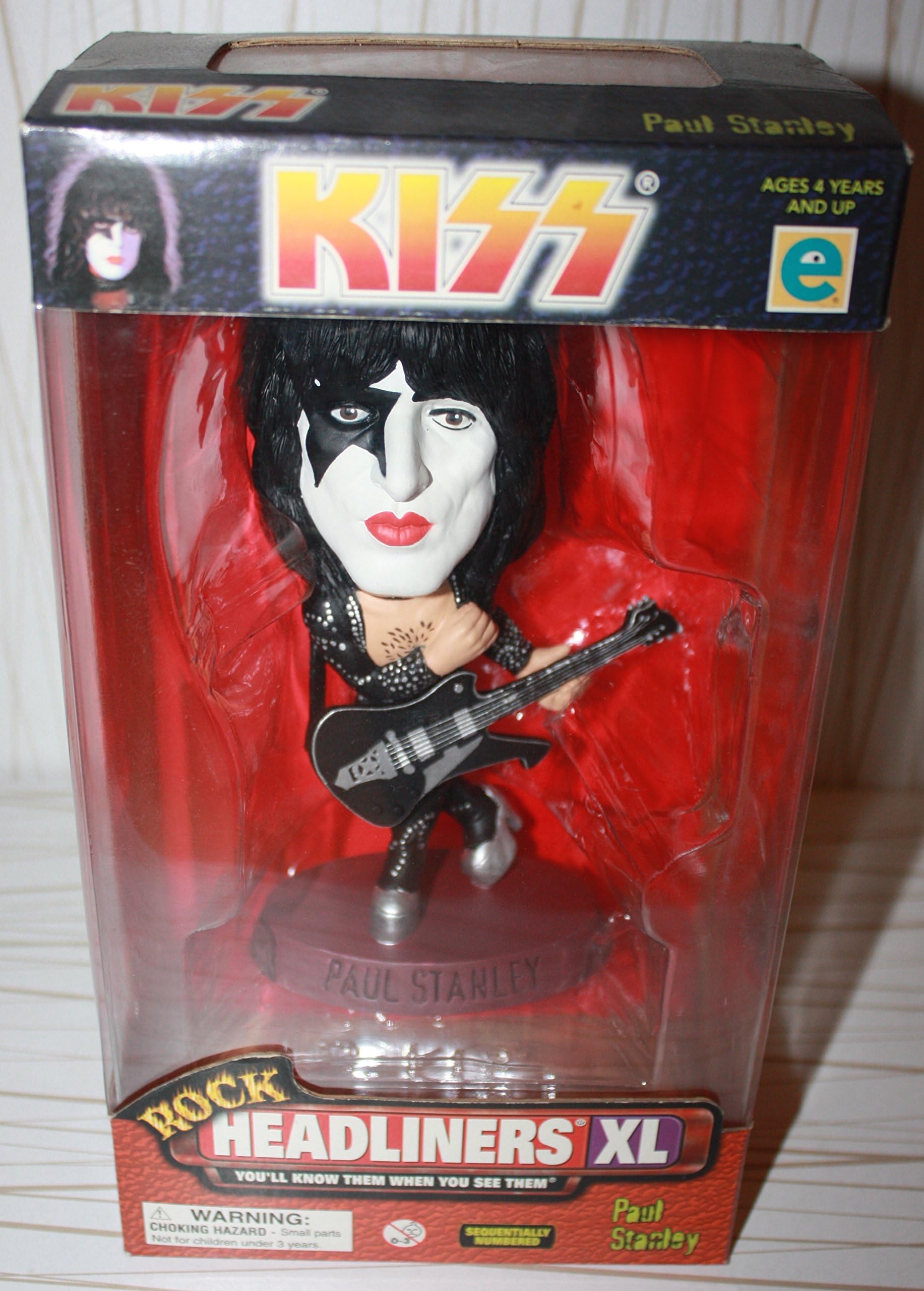 KISS - 1999 - Equity Marketing Inc - Rock Headliners XL - KISS Gene Simmons - The Demon - New - Limited Edition - Collectible