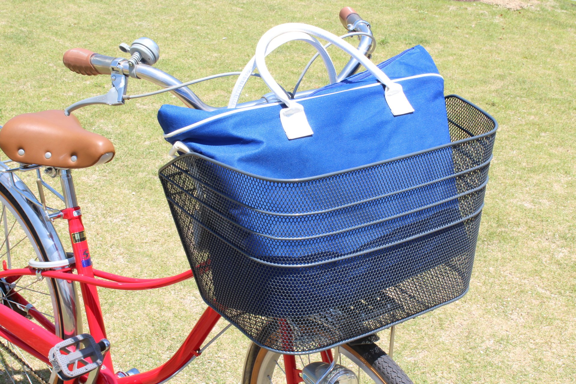 自転車【前後ろカゴ付き】【スマホホルダー付き】　【配達用】【買い物用】【通勤用】 自転車【前後ろカゴ付き】【スマホホルダー付き】 【配達用